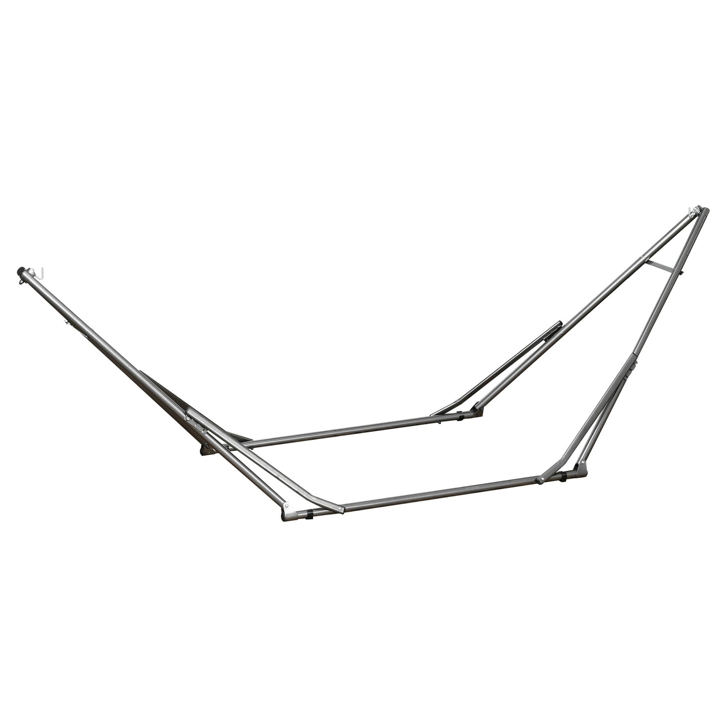 Foldable 2-in-1 hammock frame with clothes hanger, 120 kg capacity
