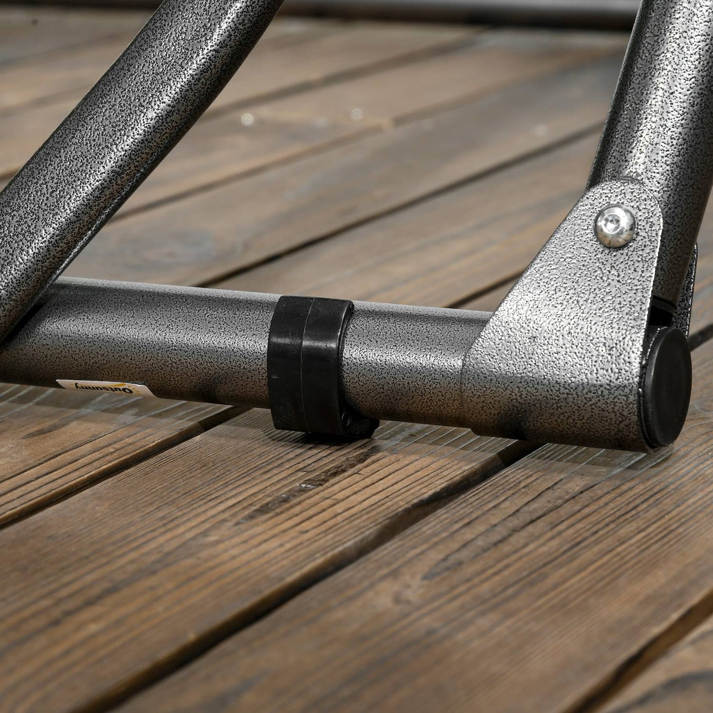 Foldable 2-in-1 hammock frame with clothes hanger, 120 kg capacity