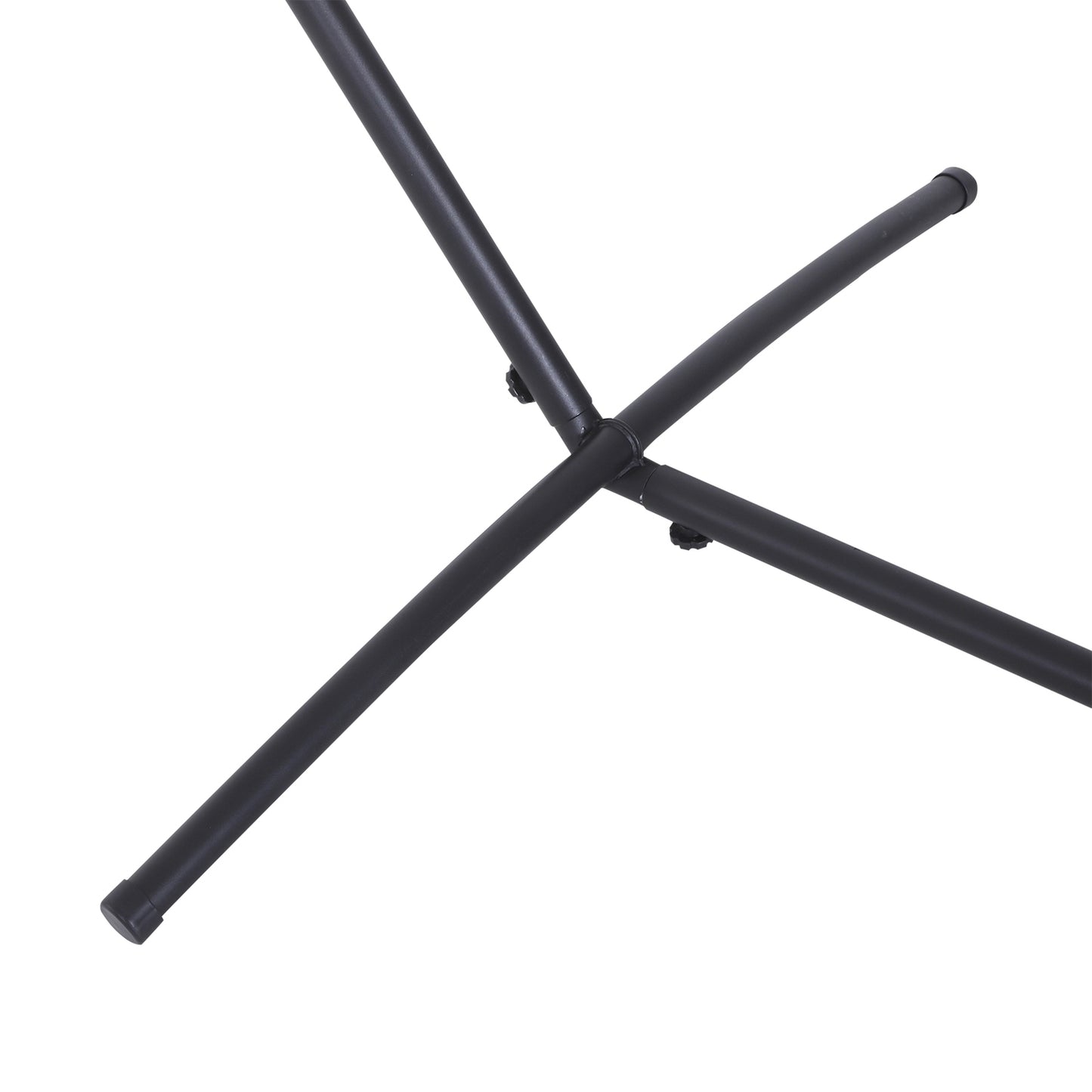Metal hammock with hooks - 280 x 120 x 110 cm, 120 kg capacity