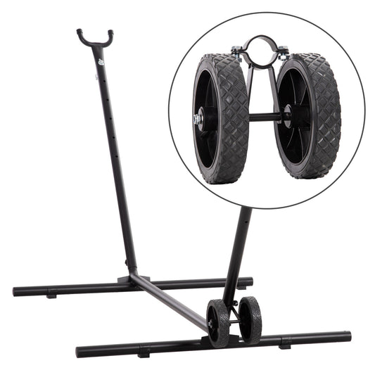 Wheel set for hammocks, Universal, Weatherproof, Black