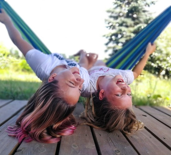 Hammock without bar Iso Trade multicolored 150 kg 240 x 150