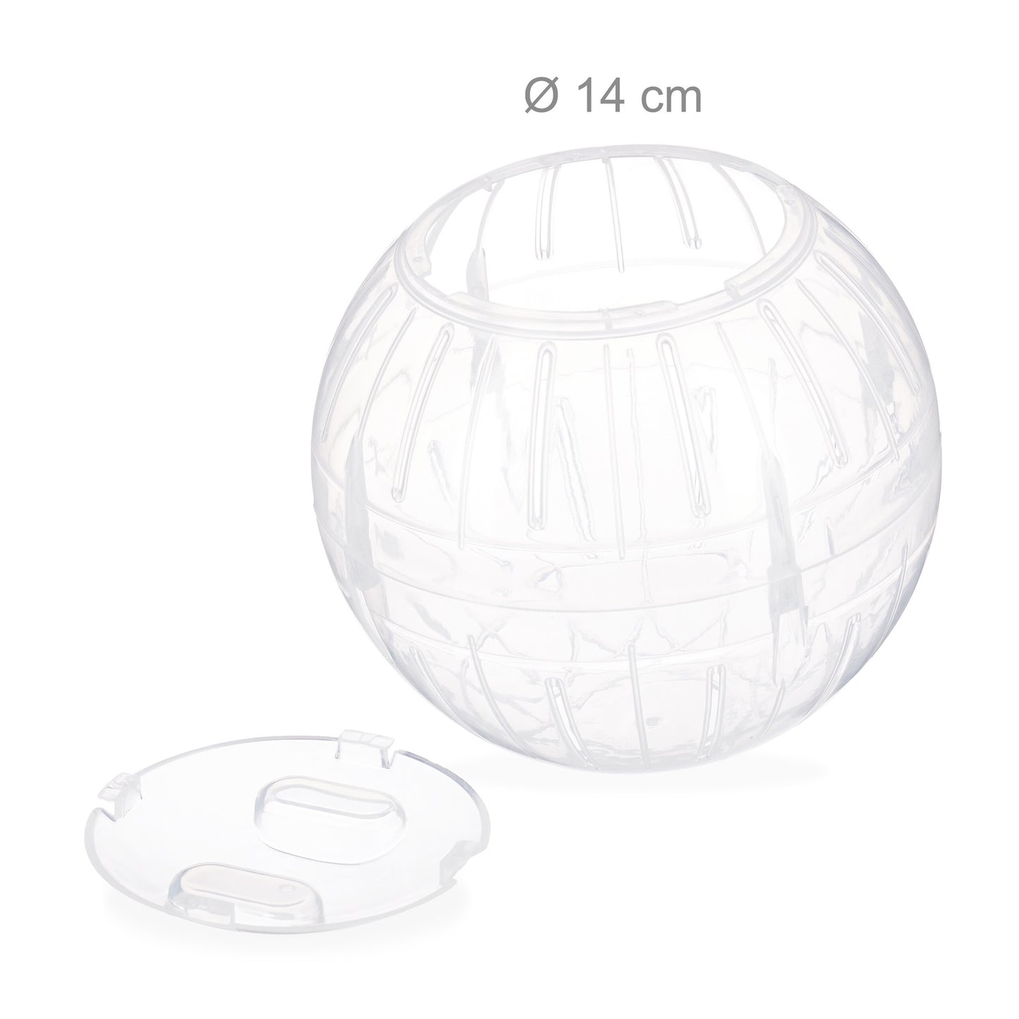 Hamster ball transparent