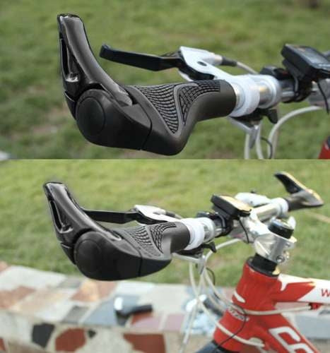 Handlebar grips - horns 2 pcs.