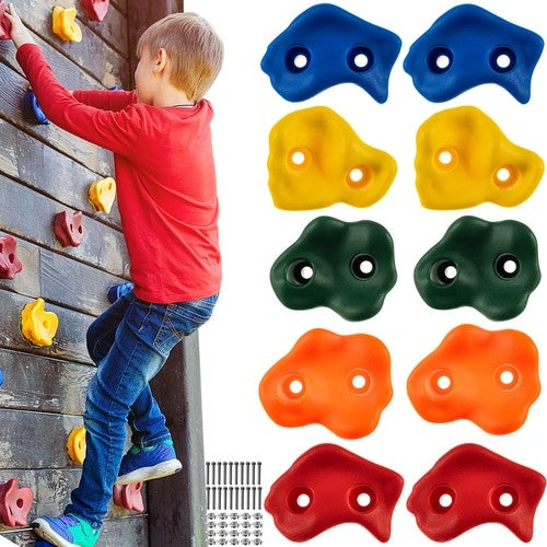 Handles/climbing stones for children - 10 pcs.