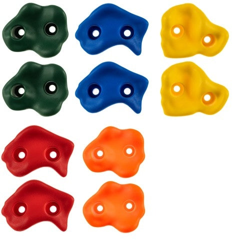 Handles/climbing stones for children - 10 pcs.