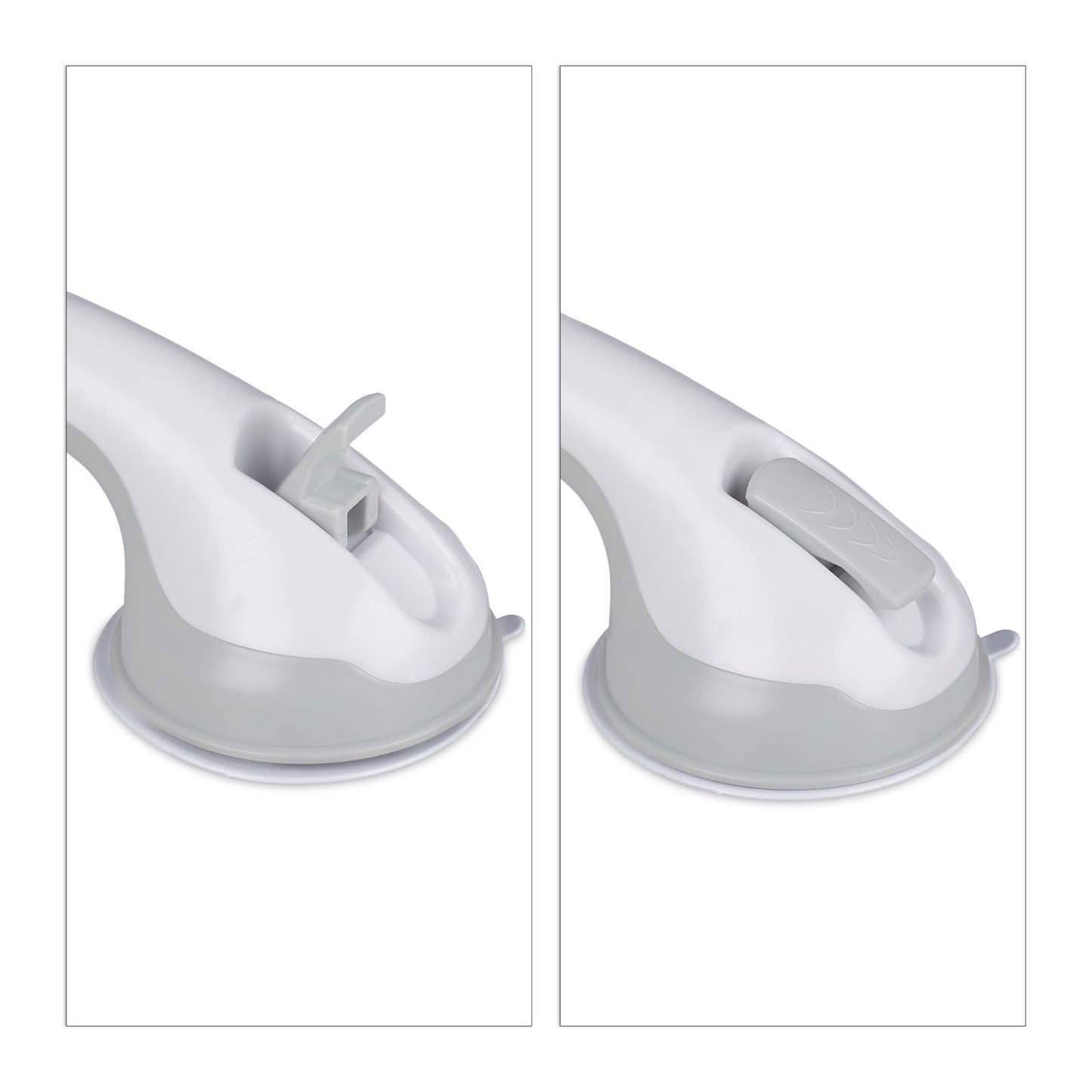 Handle with suction cup
