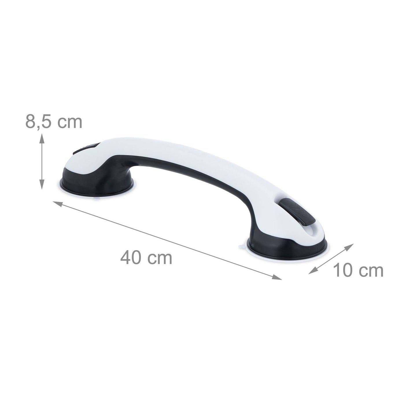 Handle with suction cup