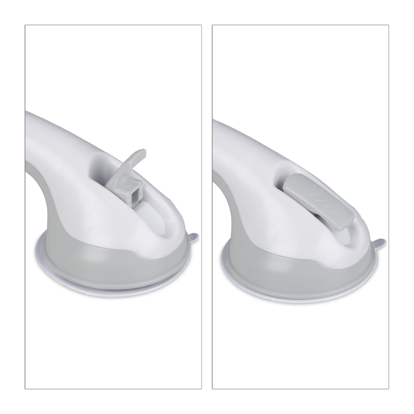 Handle with suction cup