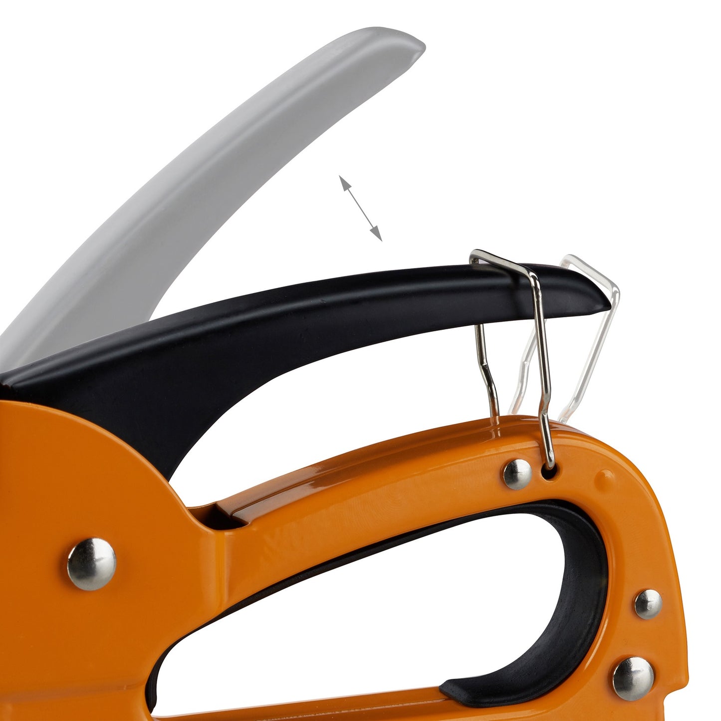 Hand packer with 500 staples