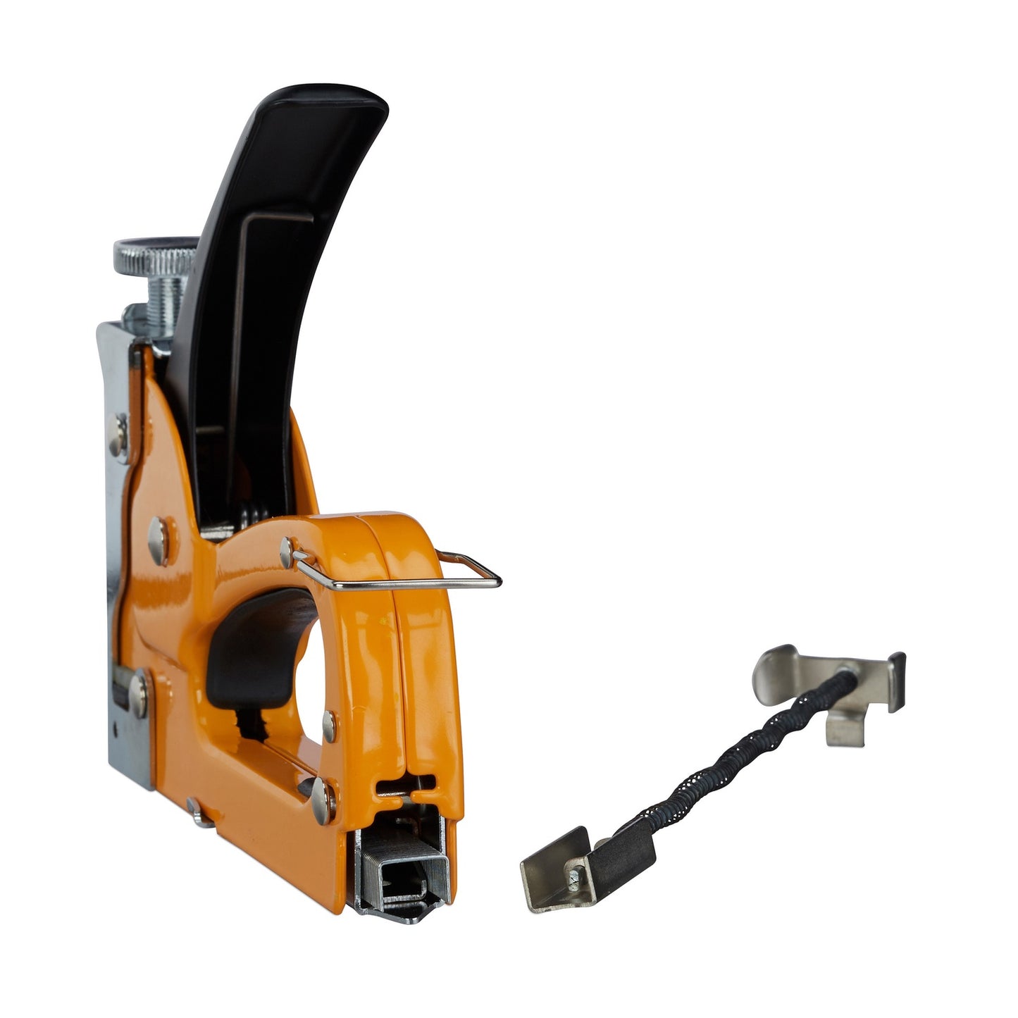 Hand packer with 500 staples