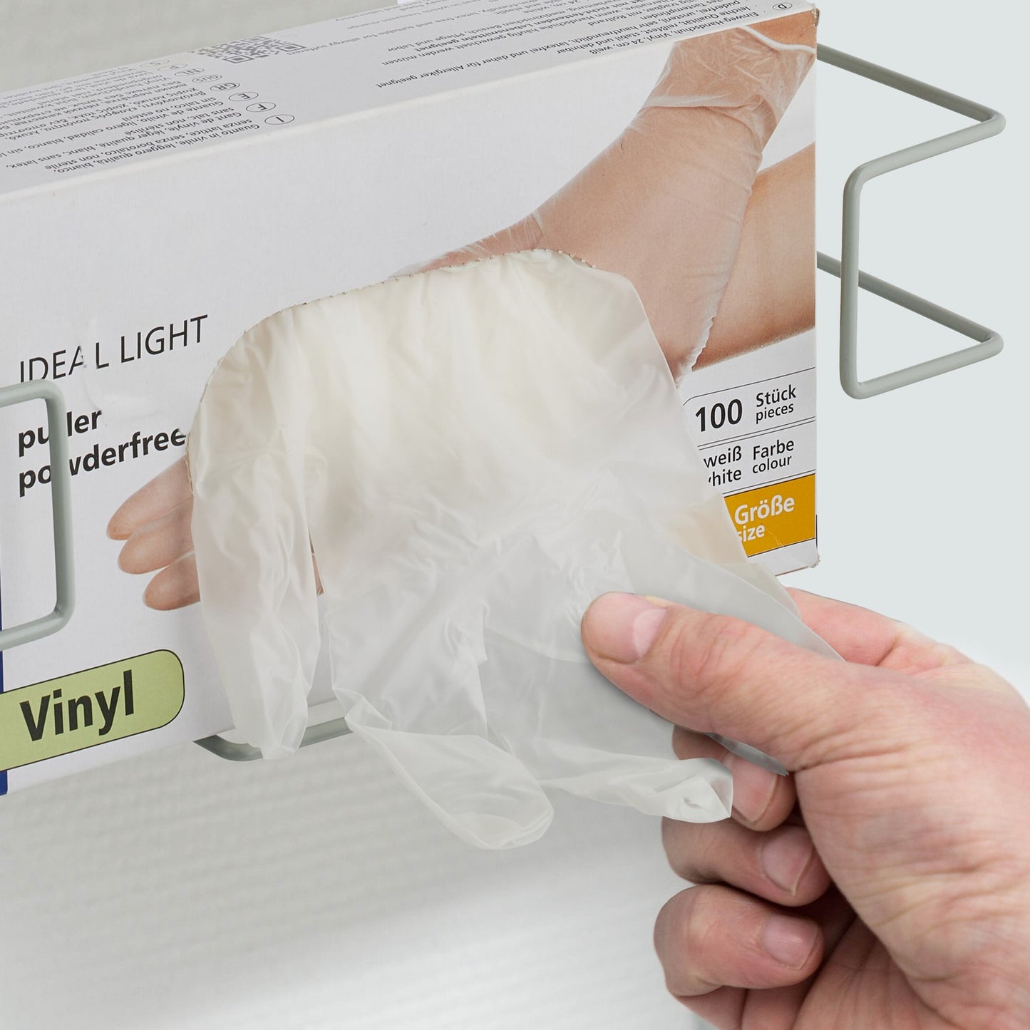 Hand protection holder 2-pack