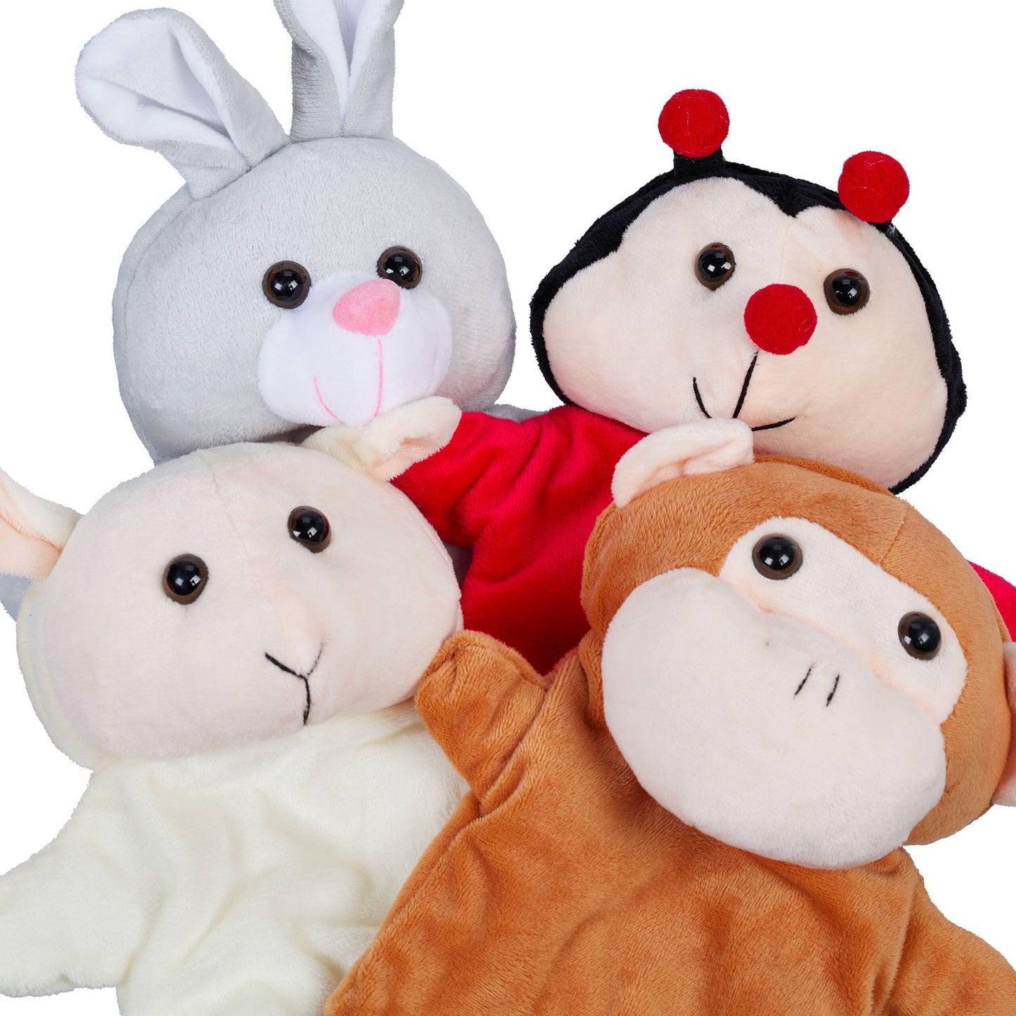 Hand puppets for children set of 4