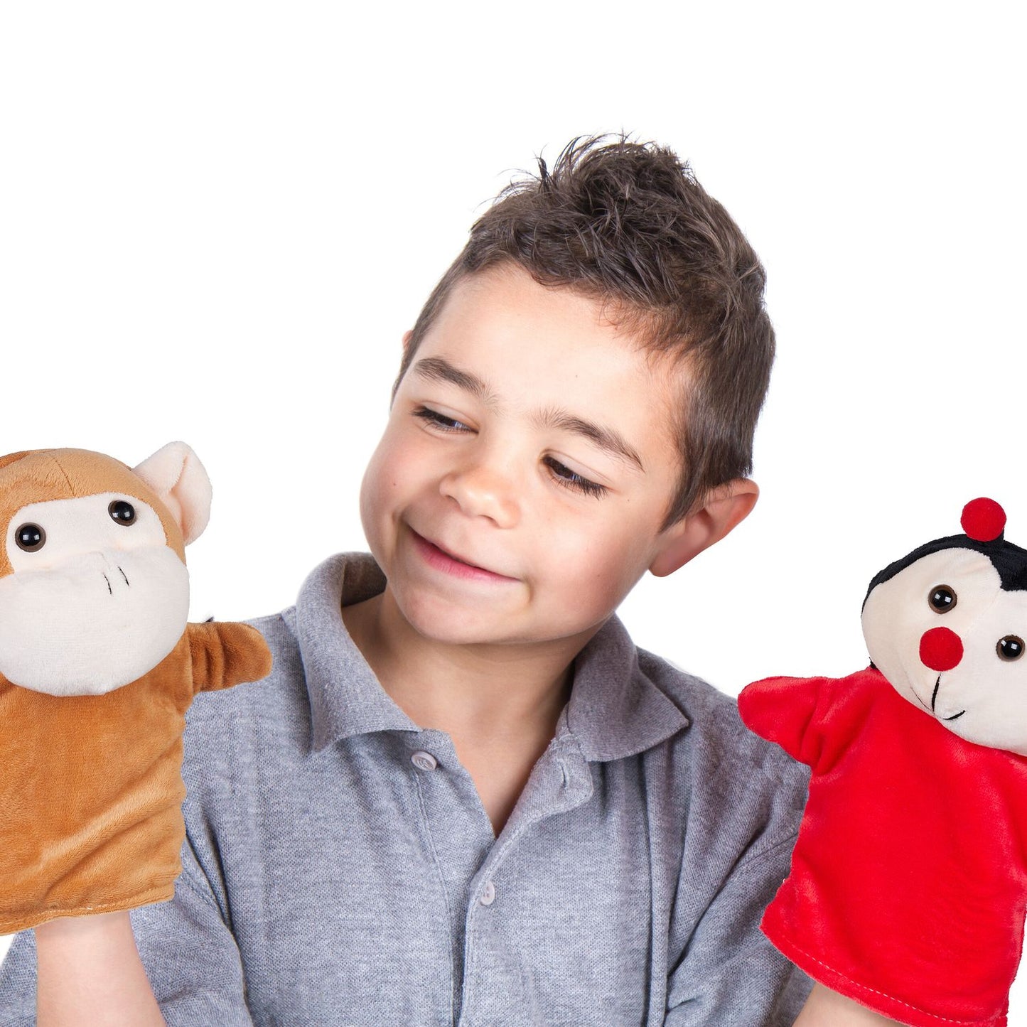 Hand puppets for children set of 4