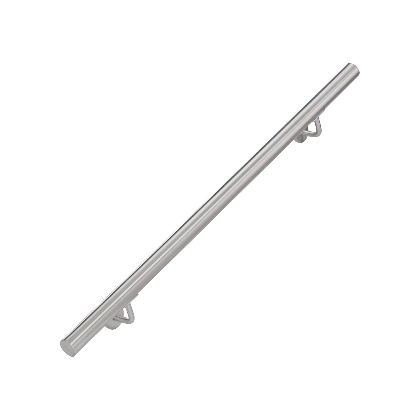 Handrail in stainless steel