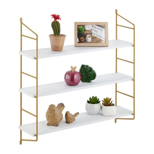 Hanging 3-Tier Wall Shelf