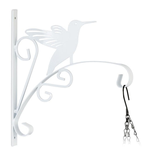 Hanging Basket Bracket with Bird