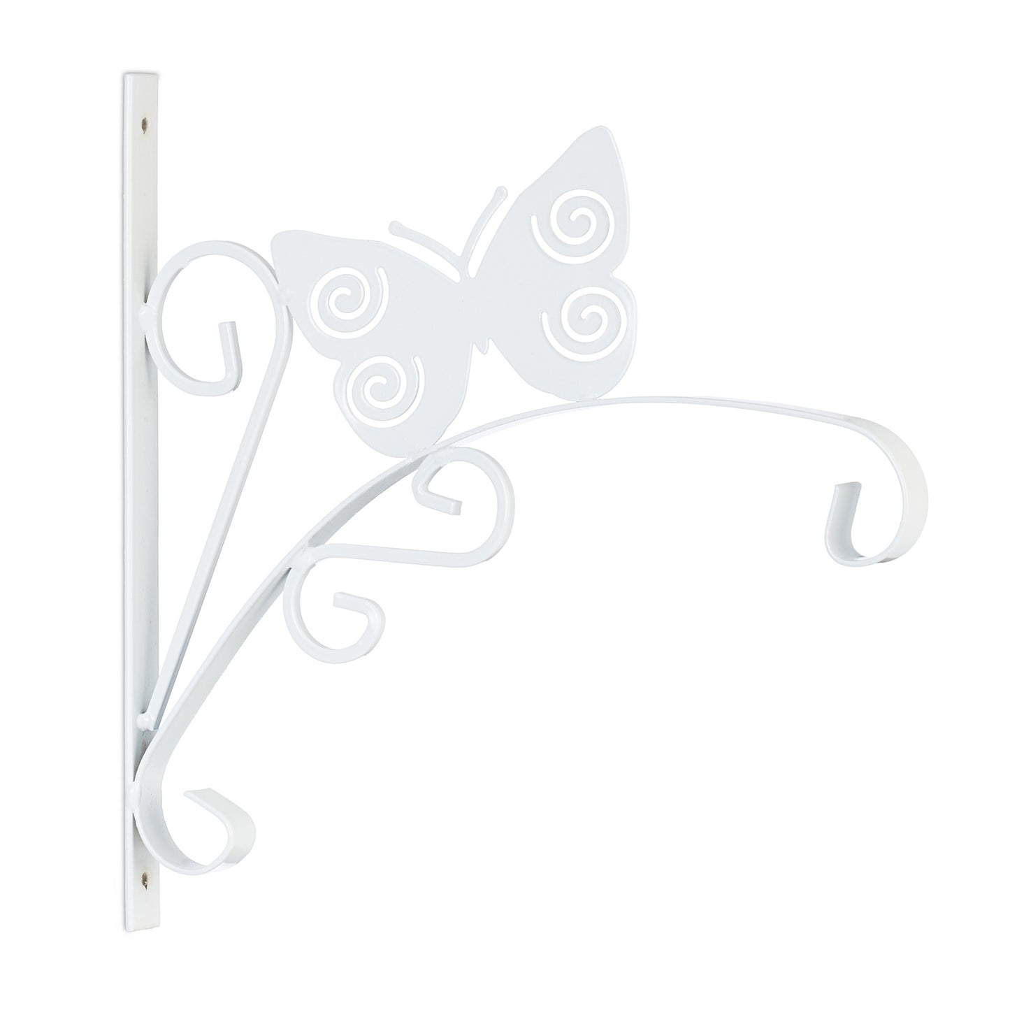 Hanging Basket Bracket with Butterfly