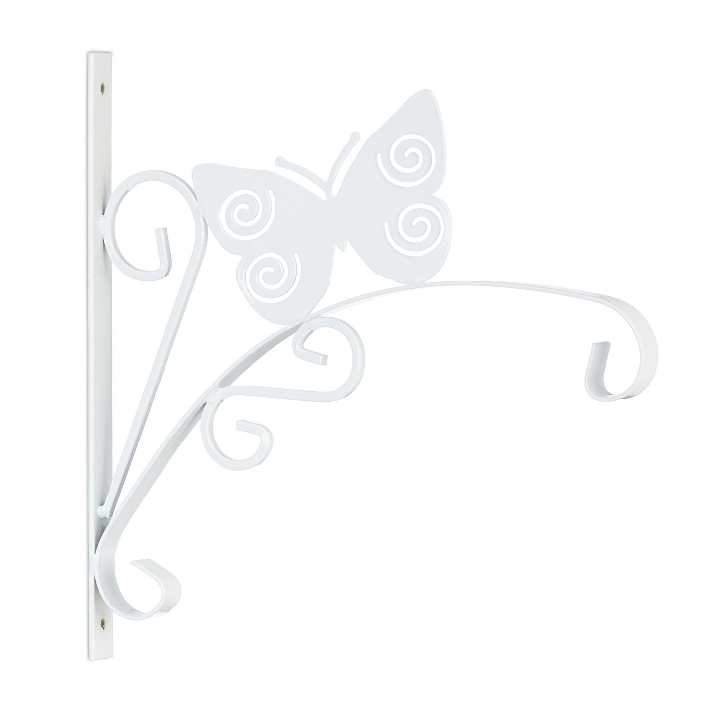 Hanging Basket Bracket with Butterfly
