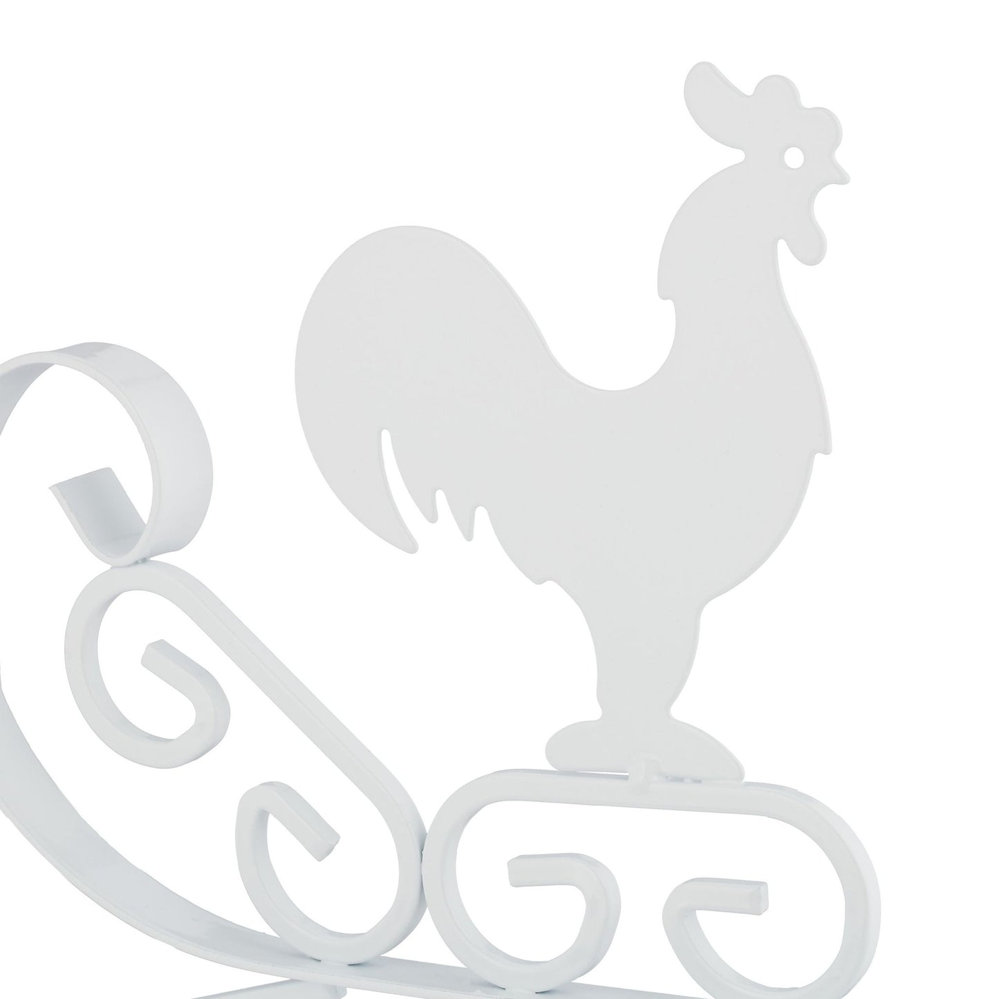 Hanging Basket Bracket with Rooster