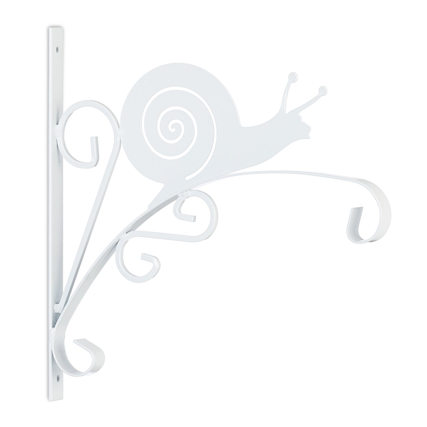 Hanging Basket Bracket with Snail