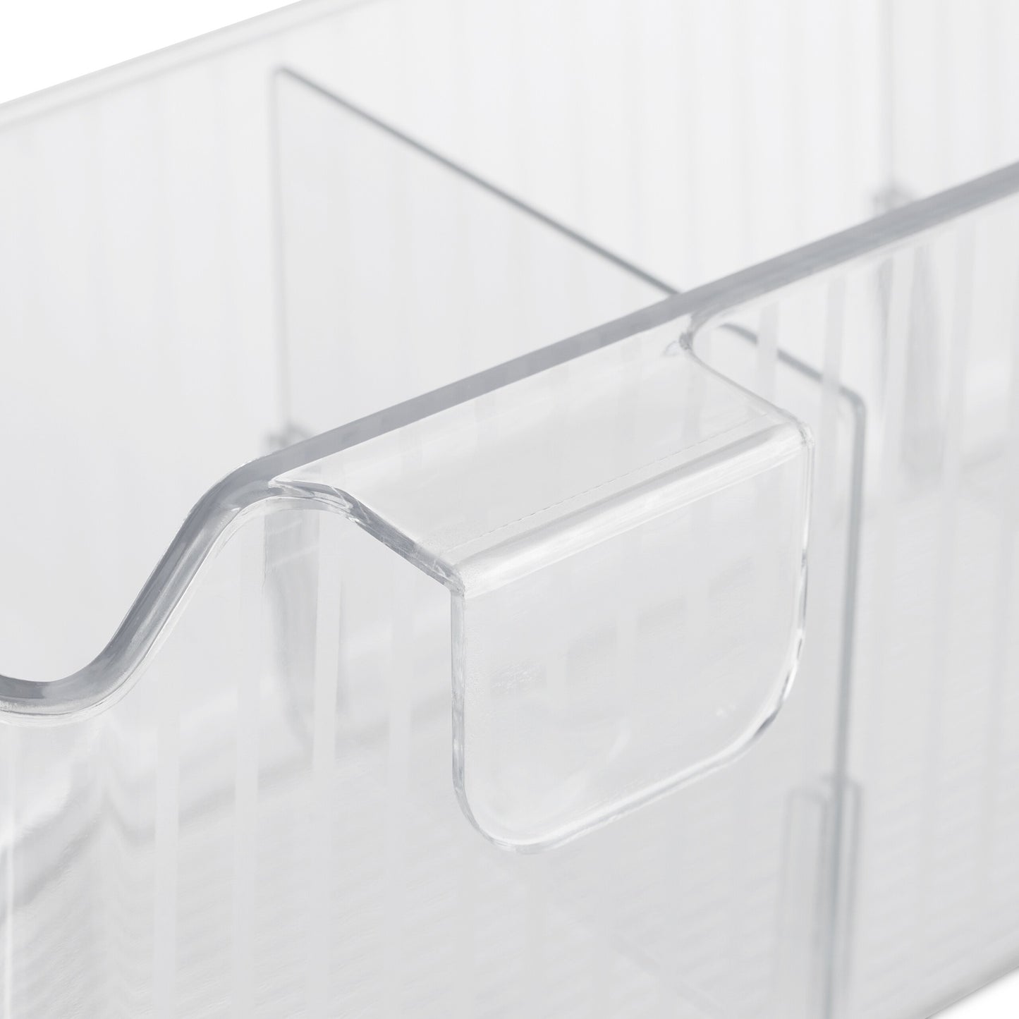 Hanging Door Organisers, 3 Slots, Transparent Baskets