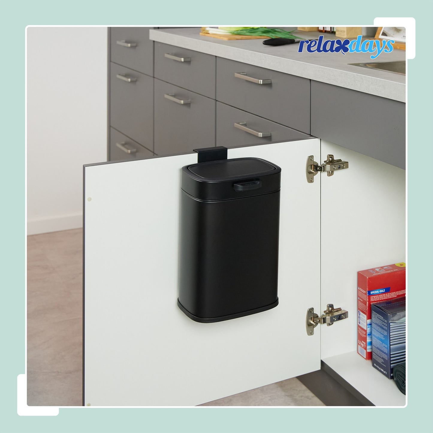 Hanging Kitchen Waste Bin, 5L Capacity