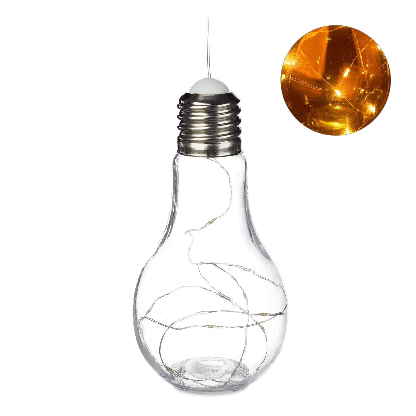 Hanging LED lamp for decorative use