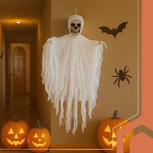 Hanging Skeleton Decoration, 70 cm, Halloween Decor