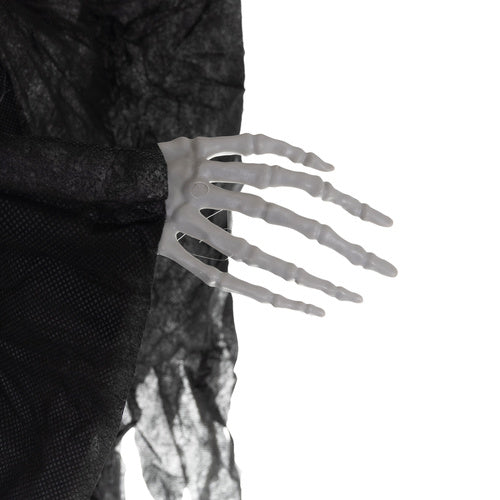 Hanging Skeleton Decoration, Black, 70 cm
