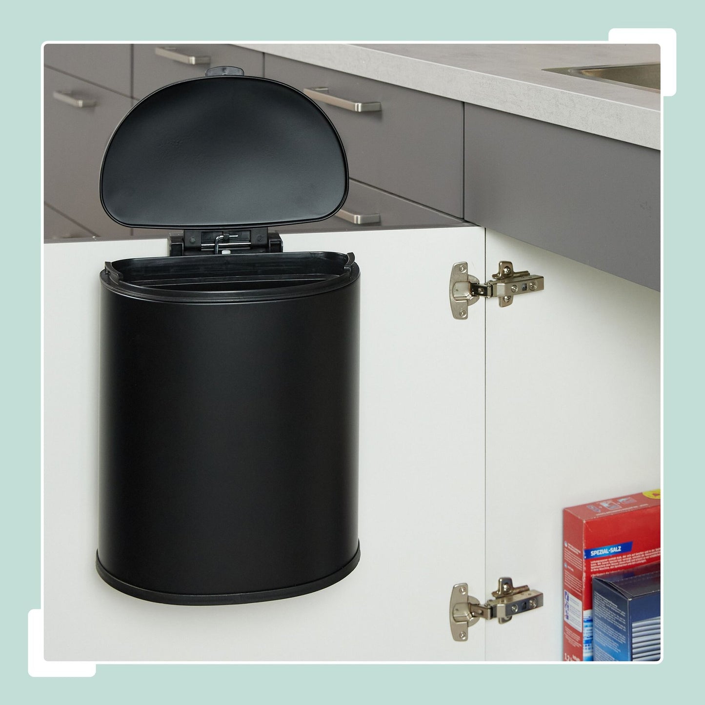 Hanging bin for kitchen 9l