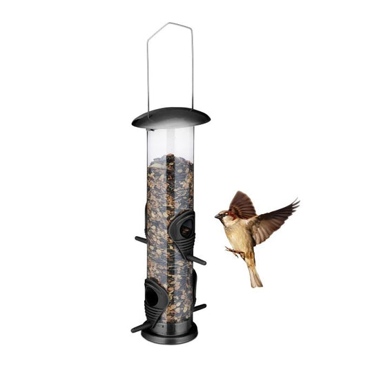 Hanging bird feeder