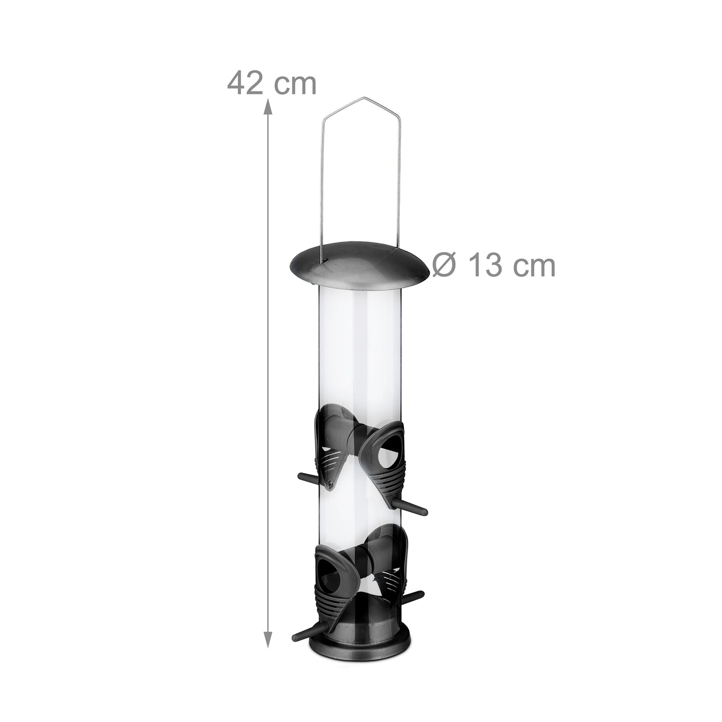 Hanging bird feeder