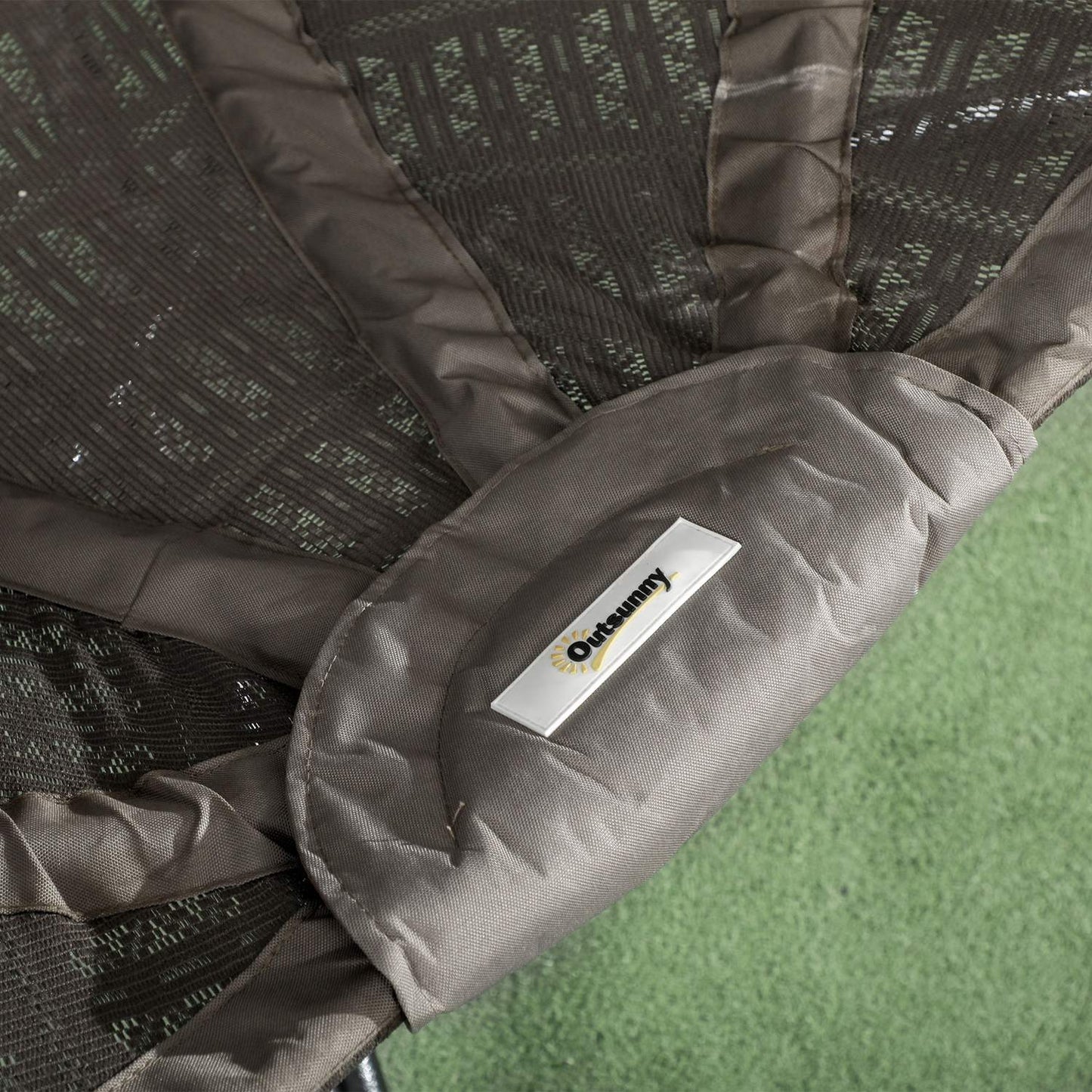 Hammock swing with cushion, foldable polyester, 120 kg capacity