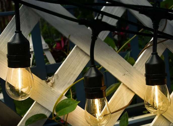 Hanging garden garland 5m 24V IP44