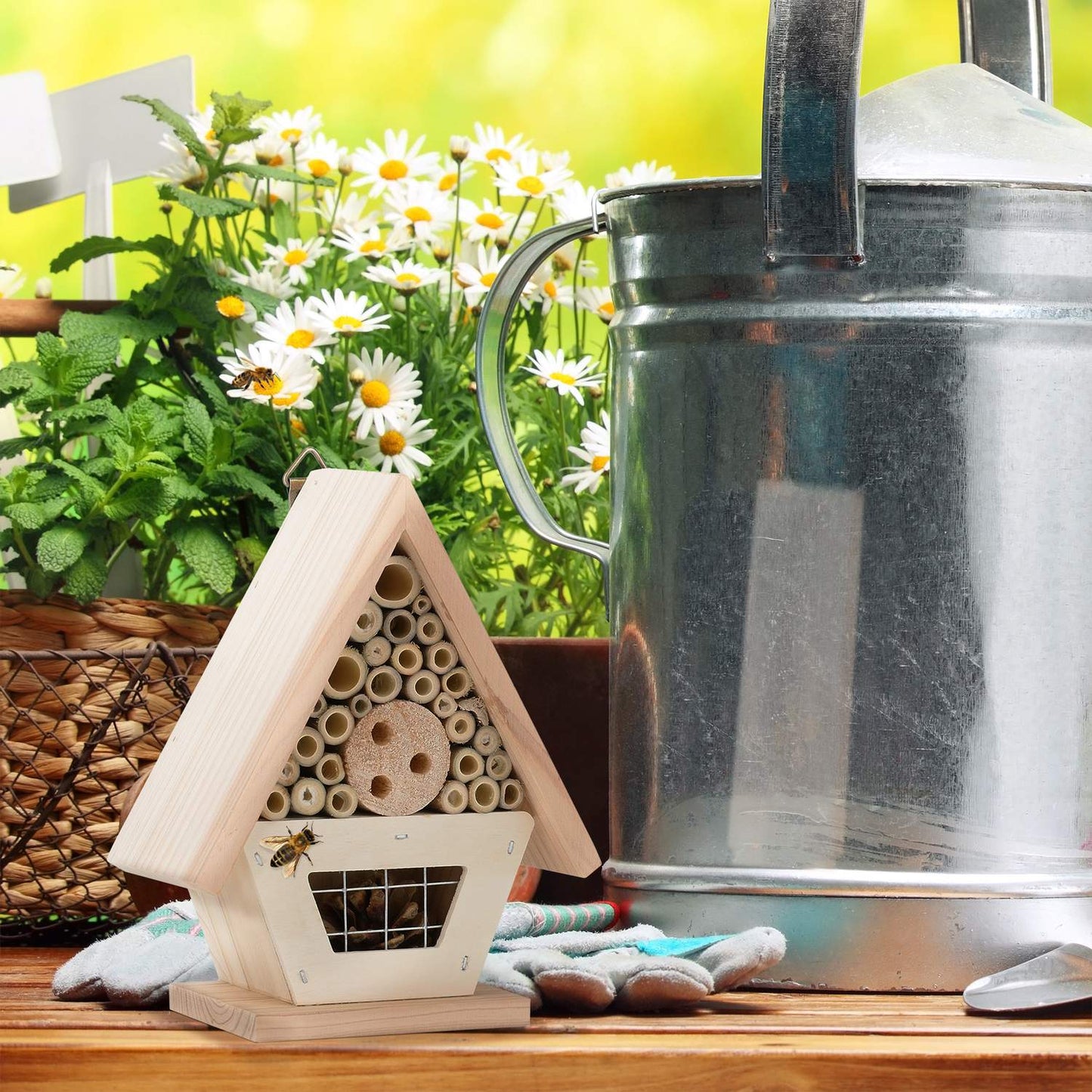 Hanging insect hotel