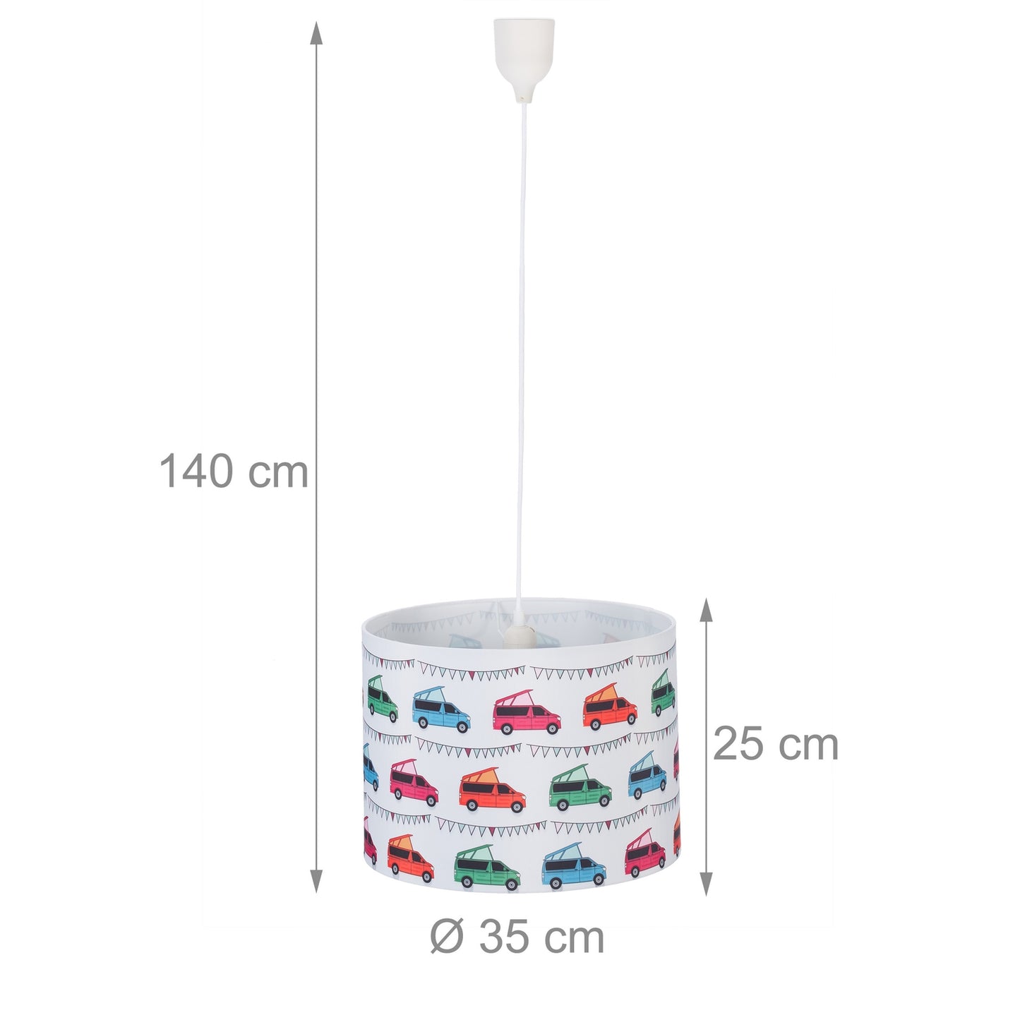 Hanging lamp children's room cars