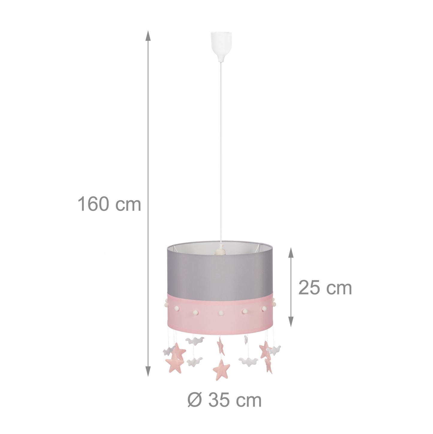 Hanging lamp children's room sky