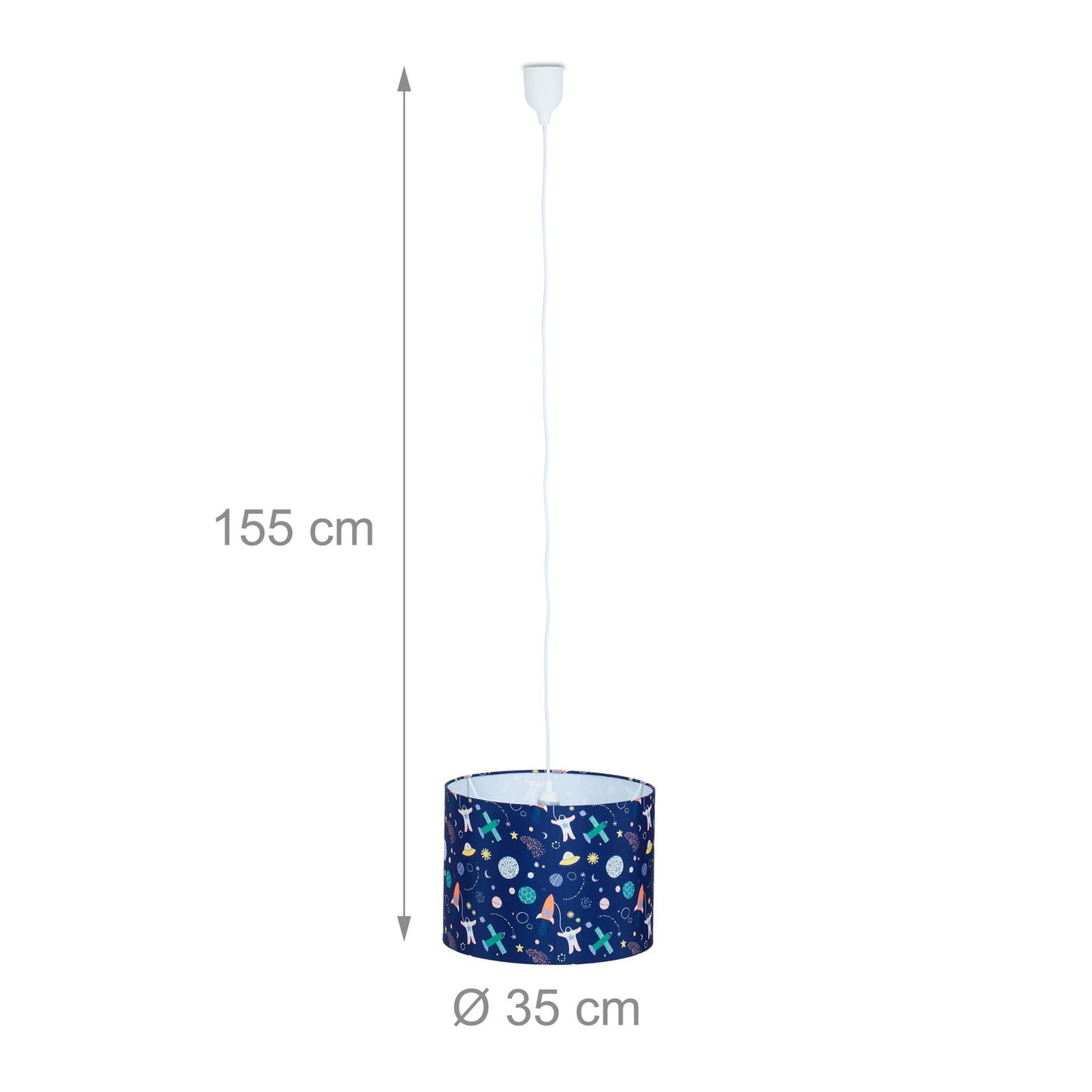 Hanging lamp for children's room Space