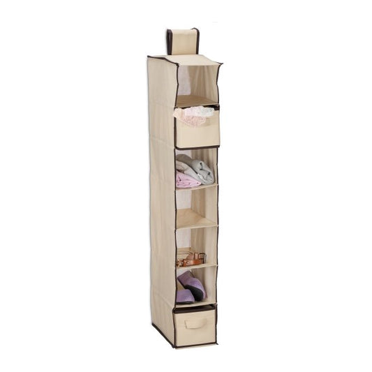 Hanging shelf Wardrobe 7 compartments