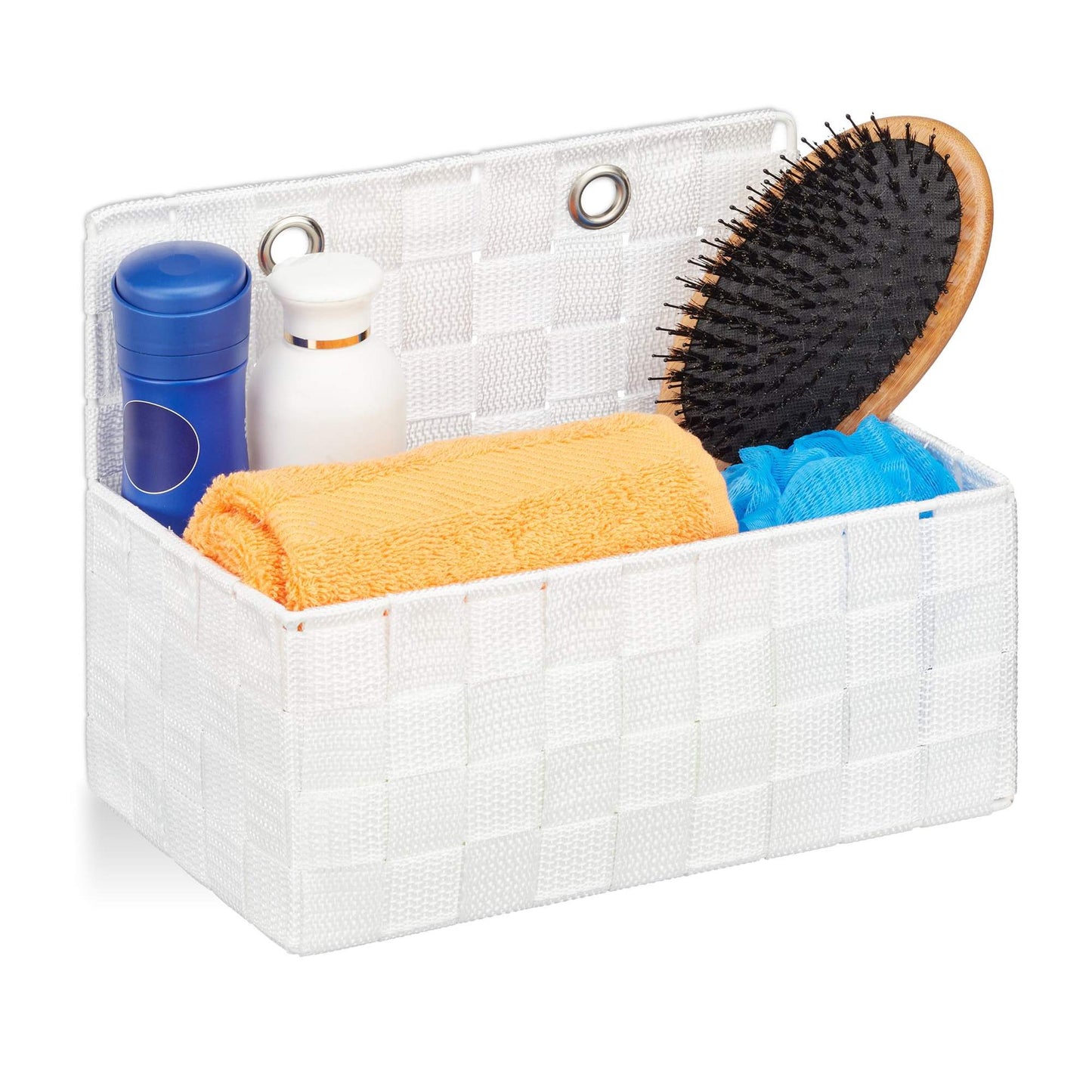 Hanging storage basket