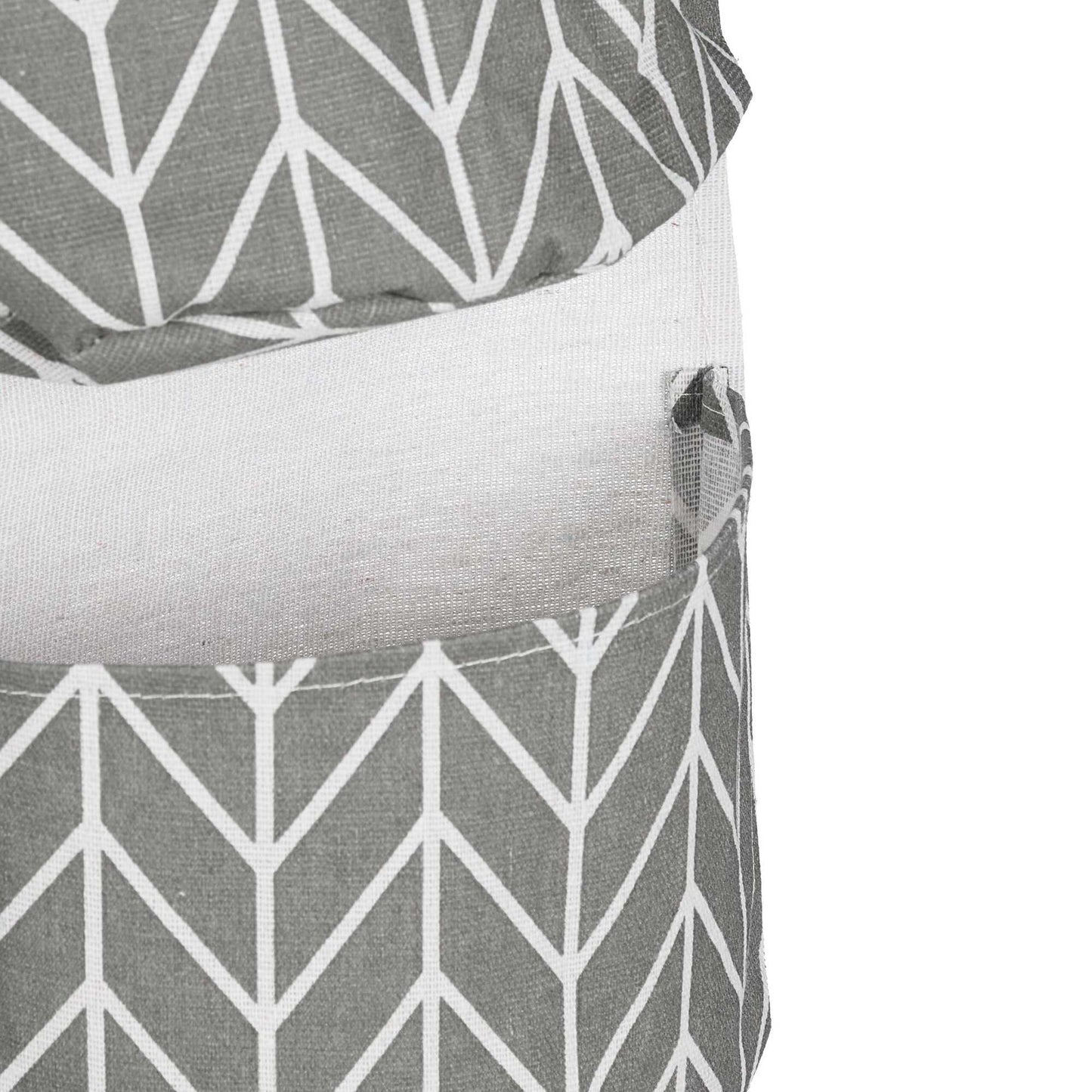 Hanging storage in fabric