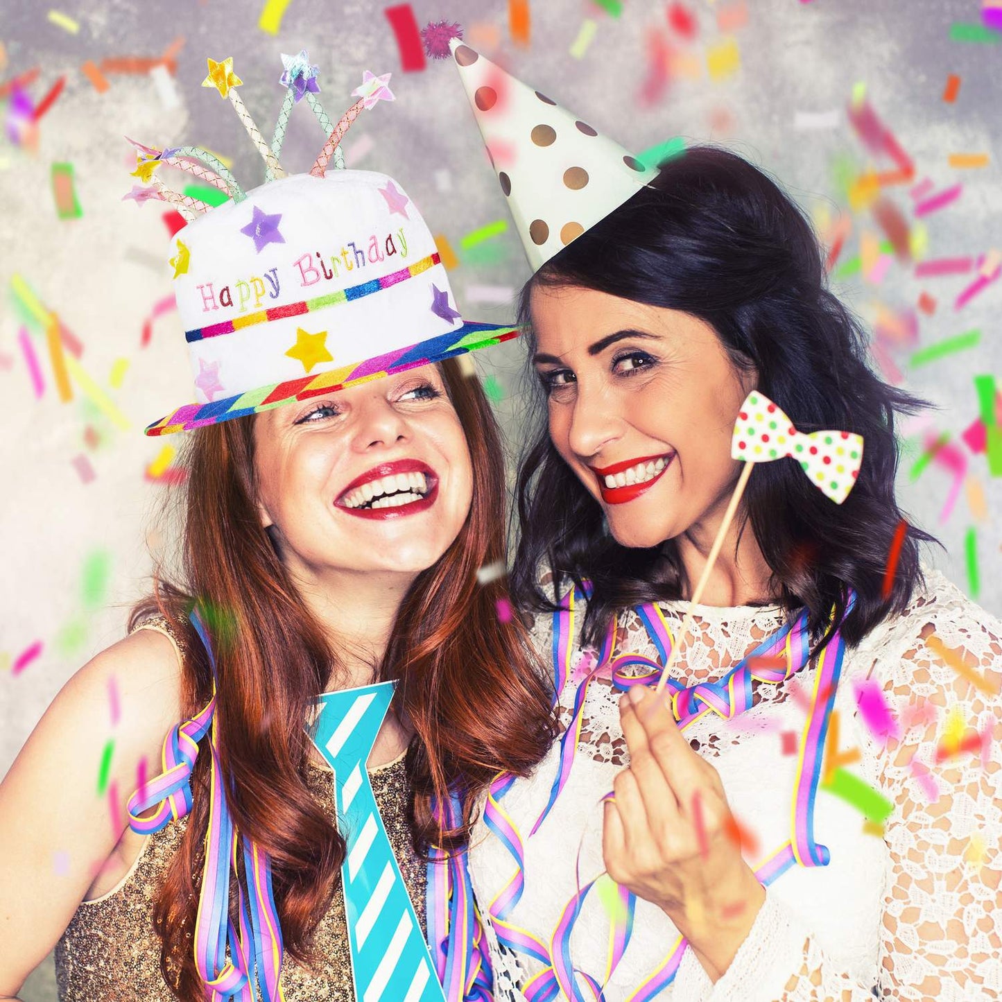 Happy birthday hat cake