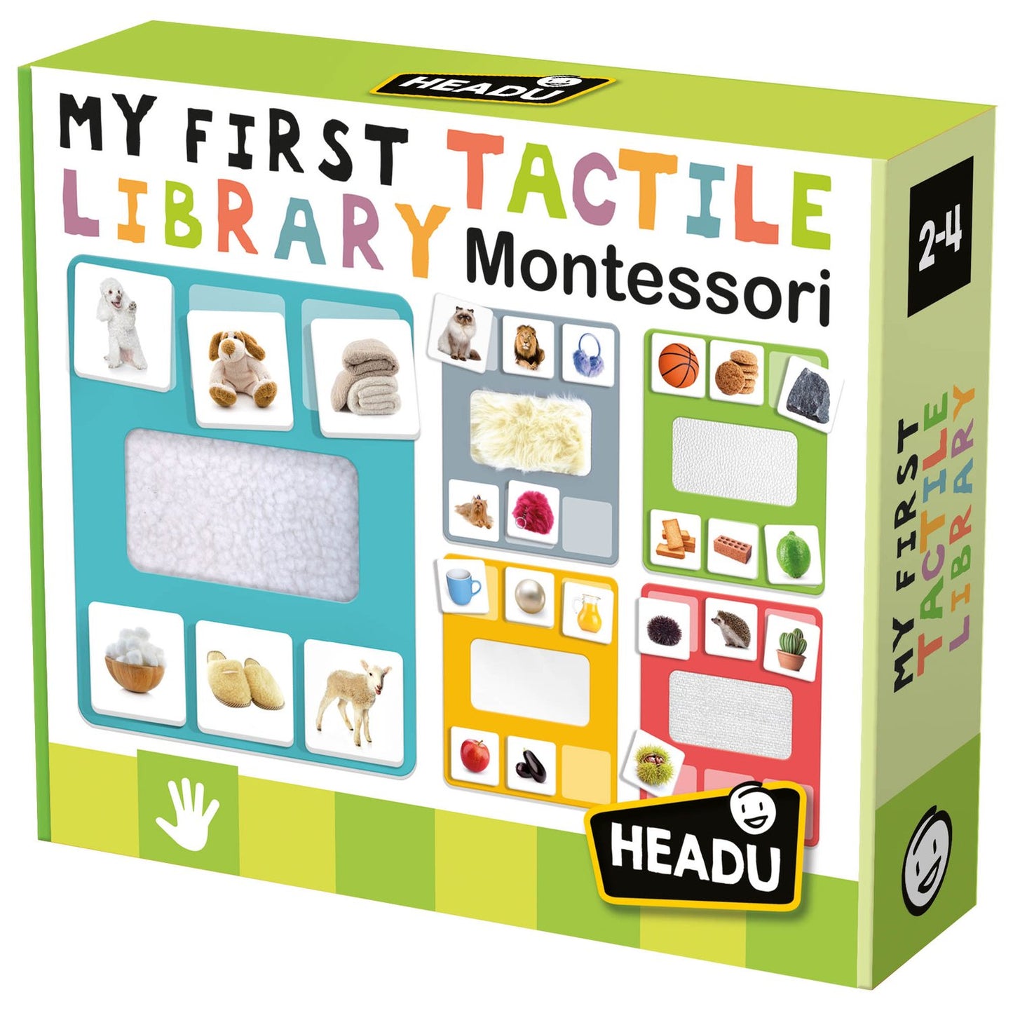 Headu Montessori My First Tactile Library Educative Game