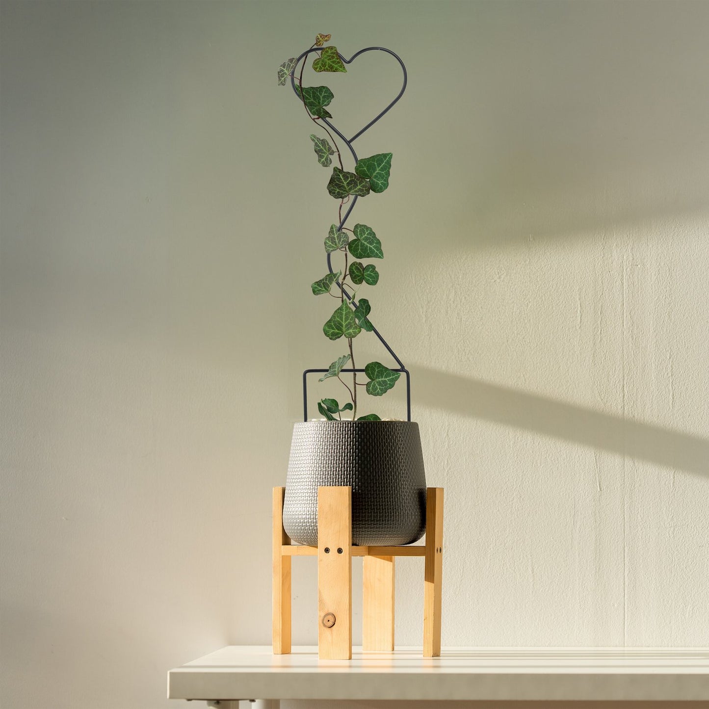 Heart climbing supports in a set of 4