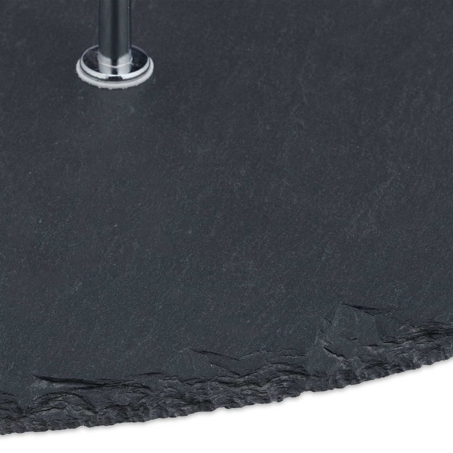 Heart-shaped slate plate