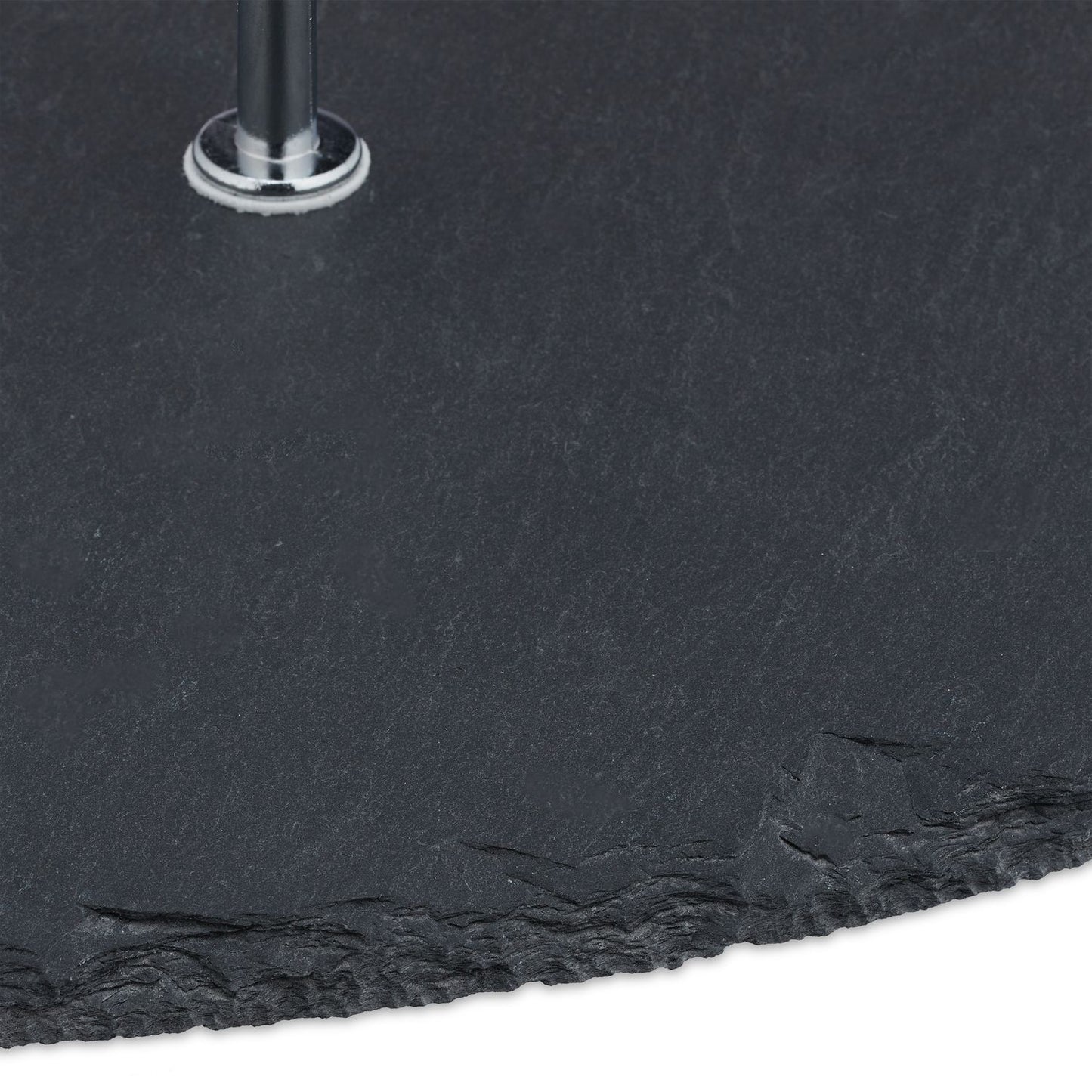 Heart-shaped slate plate