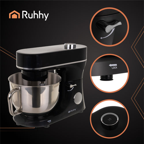 Heated Bowl Food Processor, Multi-Function, 2L Capacity