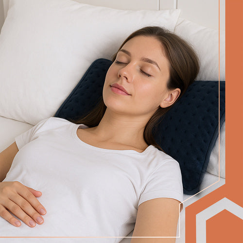 Heated Electric Pillow, 40x30 cm, 4 Temp Levels