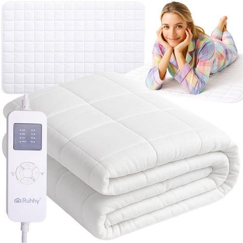 Heated Mattress Topper, 190x80 cm, 9 Heat Levels