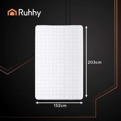 Heated Mattress Topper, Dual Control, 203x152 cm